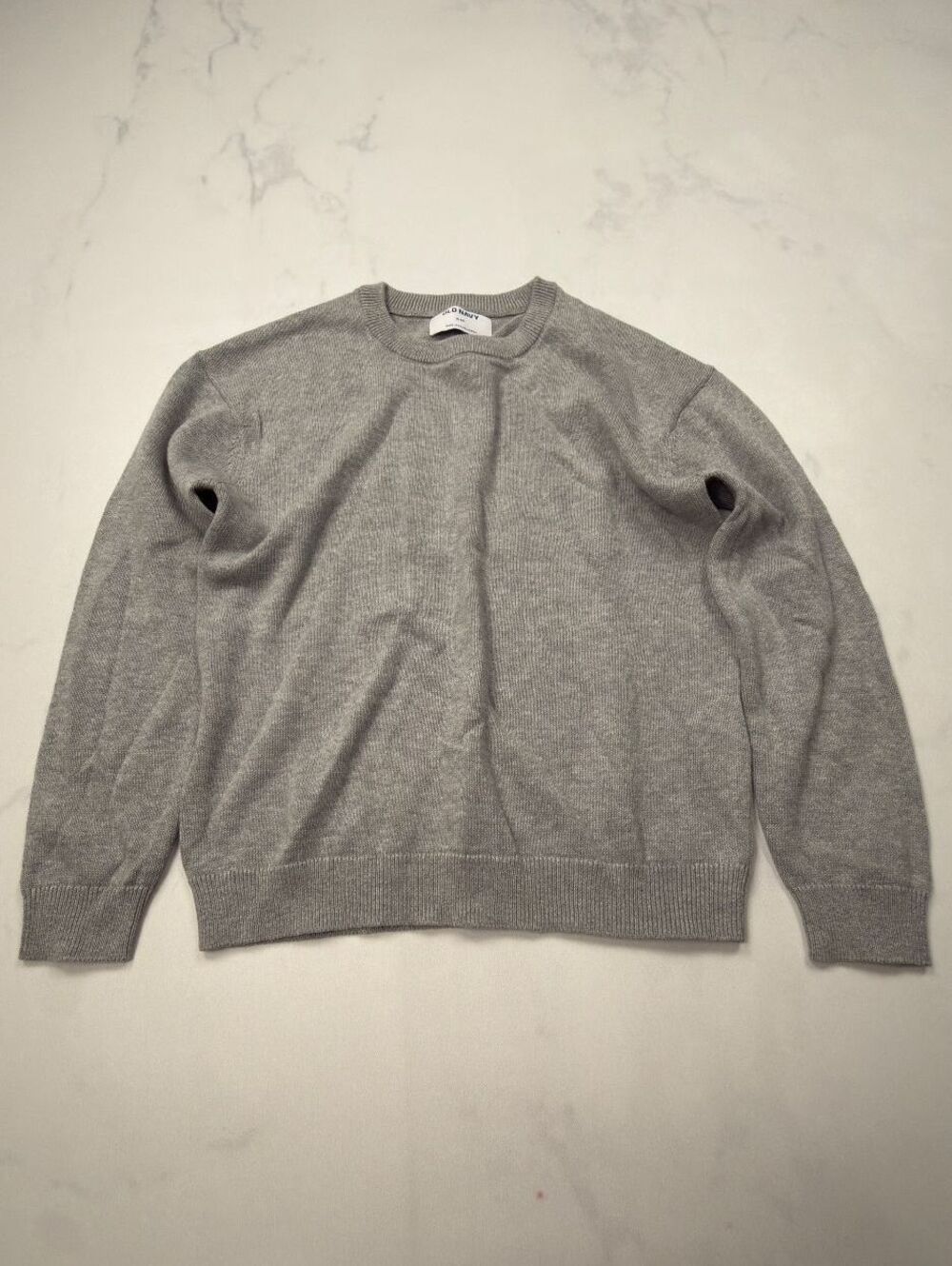 Old Navy Sweater Pullover Gray 2010s Minimalist - Boys M
